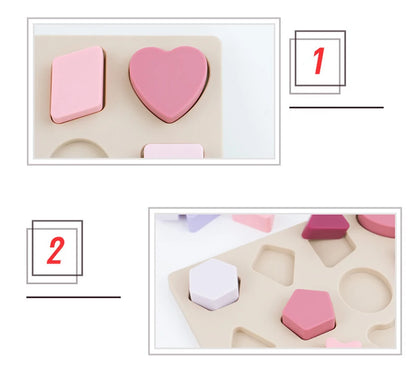 Puzzle formes géométriques